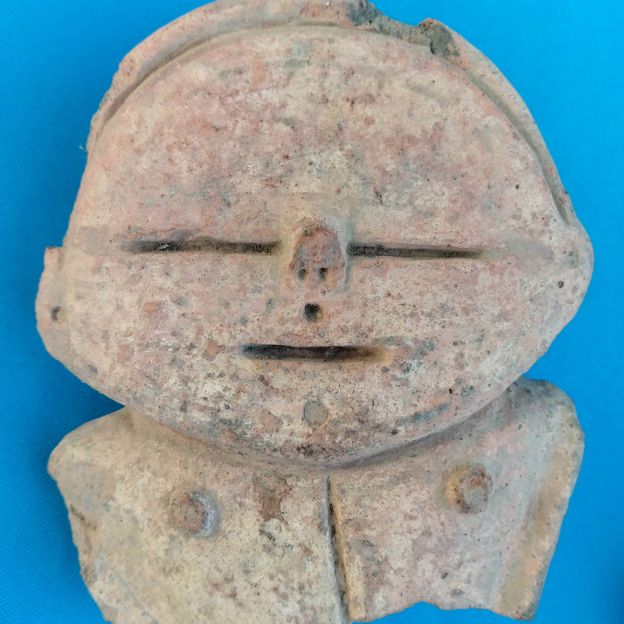 More than 1,500 artefacts, including ceramic figurines, have been excavated in Chuchini nature reserve (Credit: Chuchini)