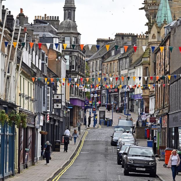 Dunfermline celebrated in May 2022 when it was named Scotland's eighth city (Credit: Ken Jack/Getty Images)