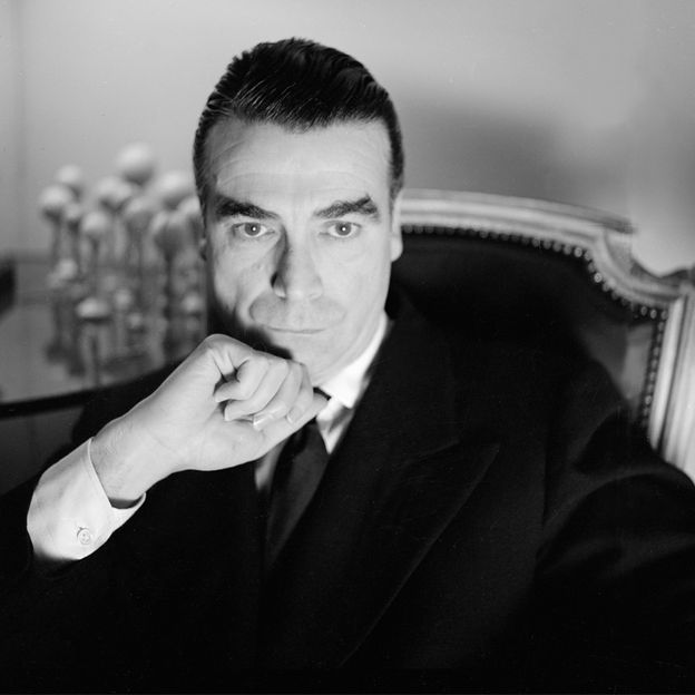 The designer Cristóbal Balenciaga, photographed here by Louise Dahl-Wolfe, was known as "the master" of couture (Credit: Center for Creative Photography, Arizona Board of Regents)