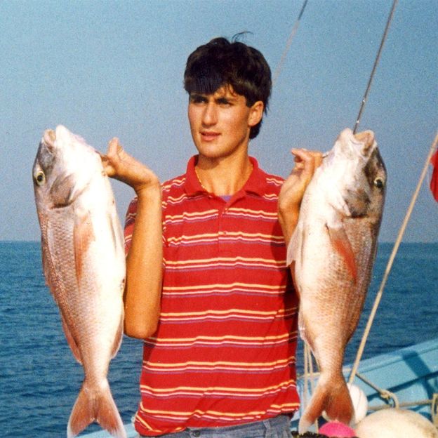 Eric Rinaldi joined his father to fish full-time at a young age (Credit: Eric Rinaldi)