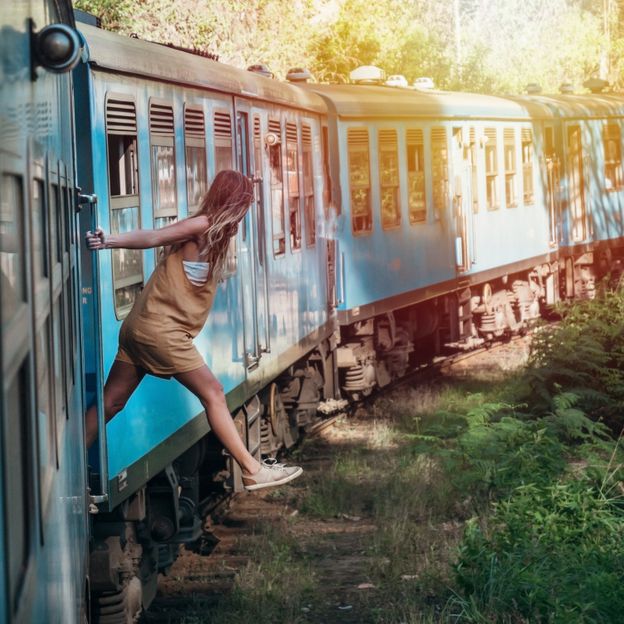 The train journey has become an Instagram sensation in recent years (Credit: Mystockimages/Getty Images)