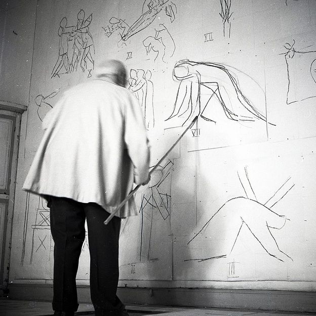 The exhibition shows how Matisse – pictured in 1951 – broke free of creative stagnation and transformed as an artist in the 1930s (Credit: Alamy)