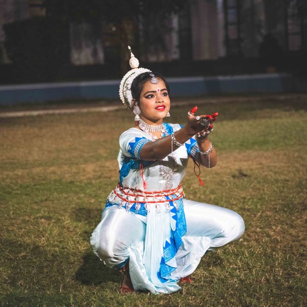 The palace hosts regular live musical performances, including Odisse, a classical dance-form from Odisha (Credit: Joshua Paul Akers)