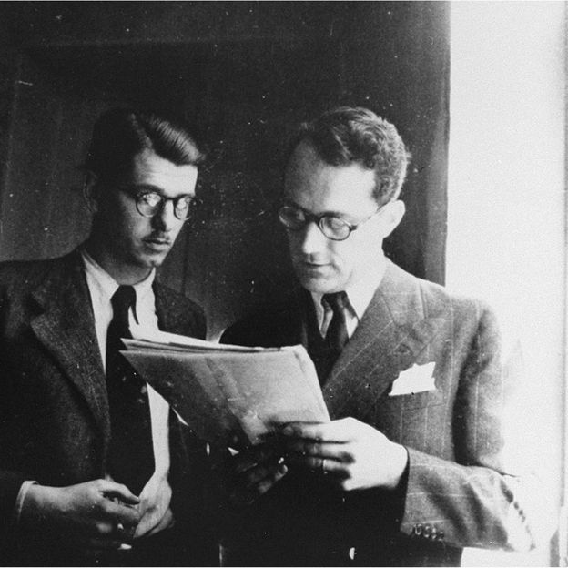 While he was little-known in his own lifetime, Fry (pictured, right) has been given recognition in recent decades (Credit: Holocaust Memorial Museum)