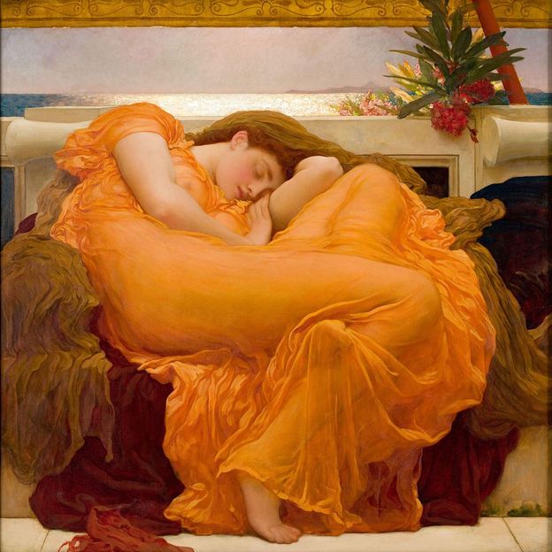 Sir Frederic Leighton's Flaming June (1895) (Credit: Alamy)