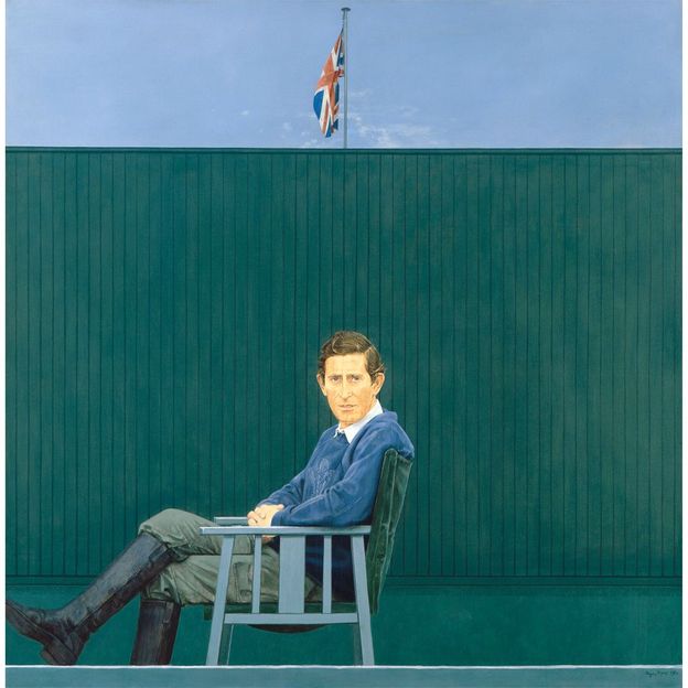 The then-Prince Charles is depicted in a 1980 portrait by Bryan Organ, which features in the NPG book Charles III: The Making of a King (Credit: National Portrait Gallery, London)