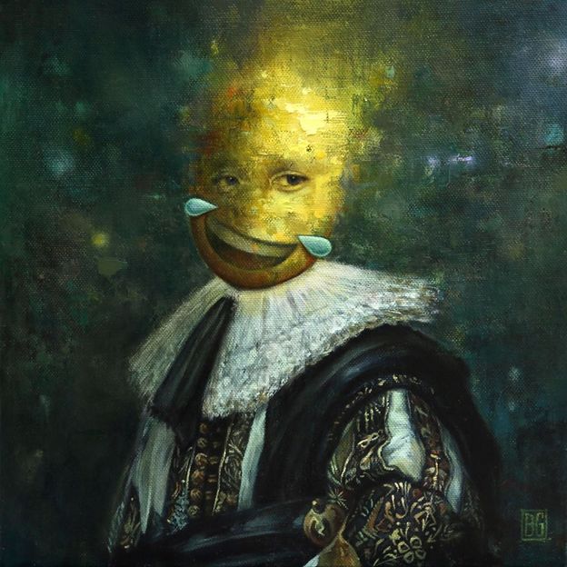 The Laughing Cavalier, 2021, by Frans HaHaHaHals (Credit: Brad Gray)