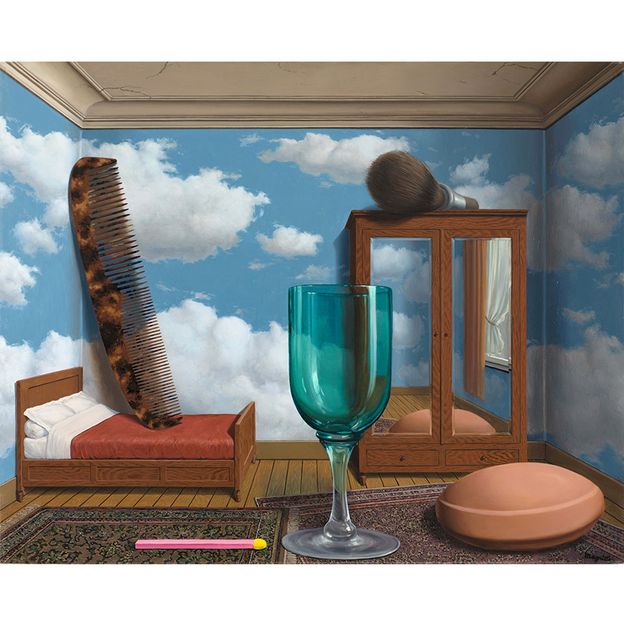 Personal Values ​​by René Magritte (1957) (Credit: San Francisco Museum of Modern Art/Catherine du Thiel/Adagp, Paris, 2024)