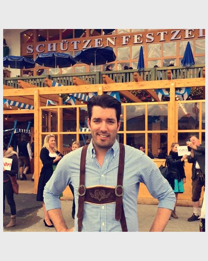 Jonathan Scott at Oktoberfest in Munich (Credit: Jonathan Scott)