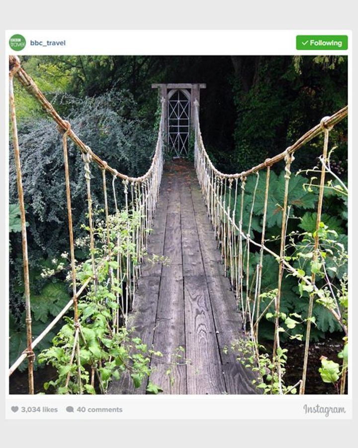 Ireland's oldest iron suspension bridge (Credit: Allison Busacca)