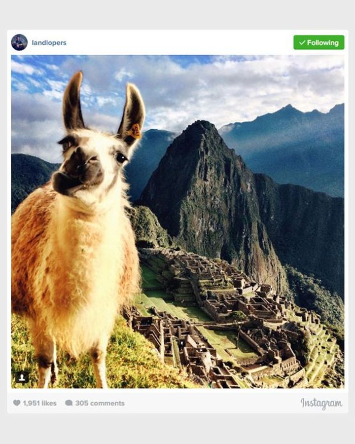 An amazing moment at Machu Picchu (Credit: Matthew Long) An amazing moment at Machu Picchu (Credit: Matthew Long)