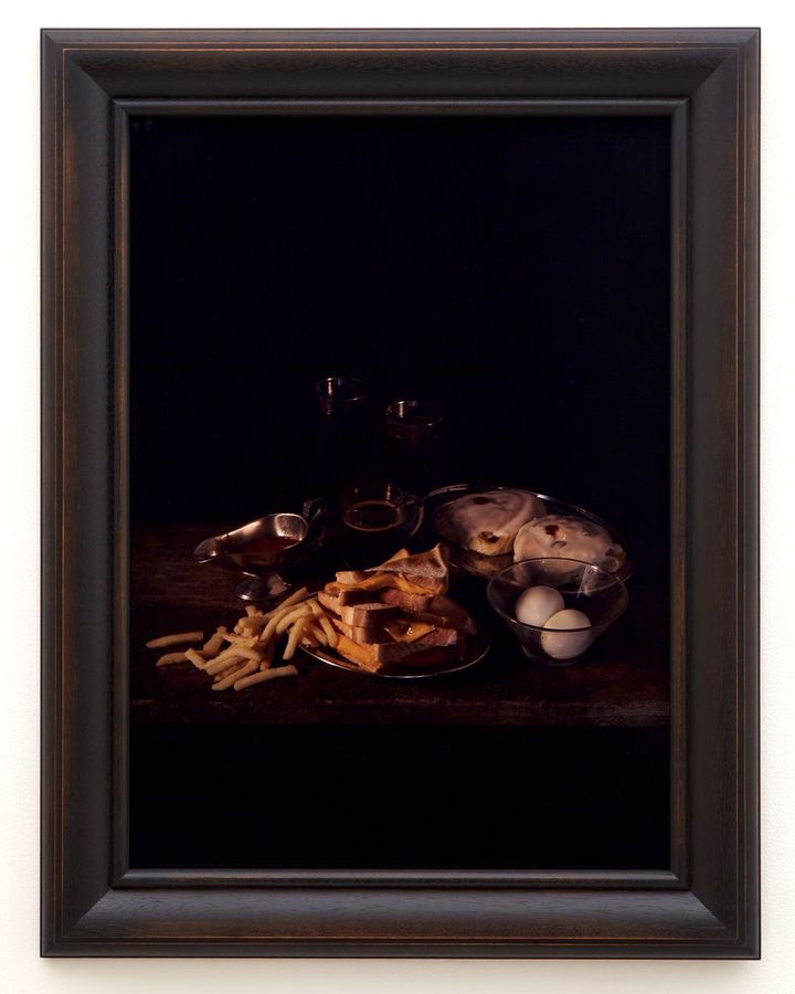 Collishaw’s Last Meal on Death Row series recreated the menus requested by US prisoners with death sentences (such as Gary Miller’s, pictured) (Credit: Mat Collishaw) Collishaw’s Last Meal on Death Row series recreated the menus requested by US prisoners with death sentences (such as Gary Miller’s, pictured) (Credit: Mat Collishaw)