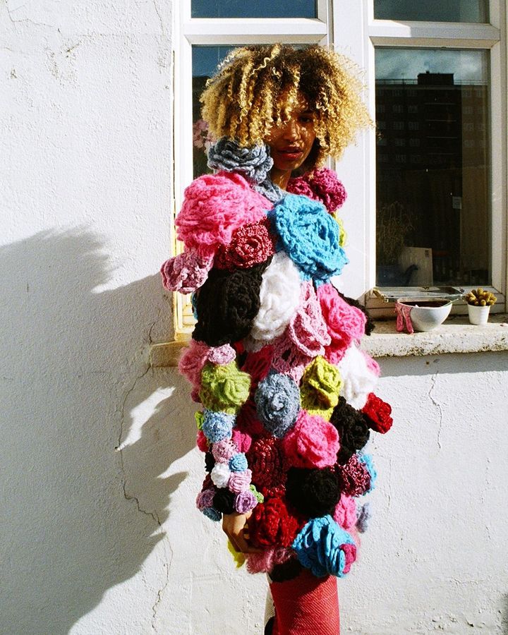 Whimsical knitwear designed by ‘extreme knitter’ Katya Zelentsova (Credit: Katya Zelentsova)