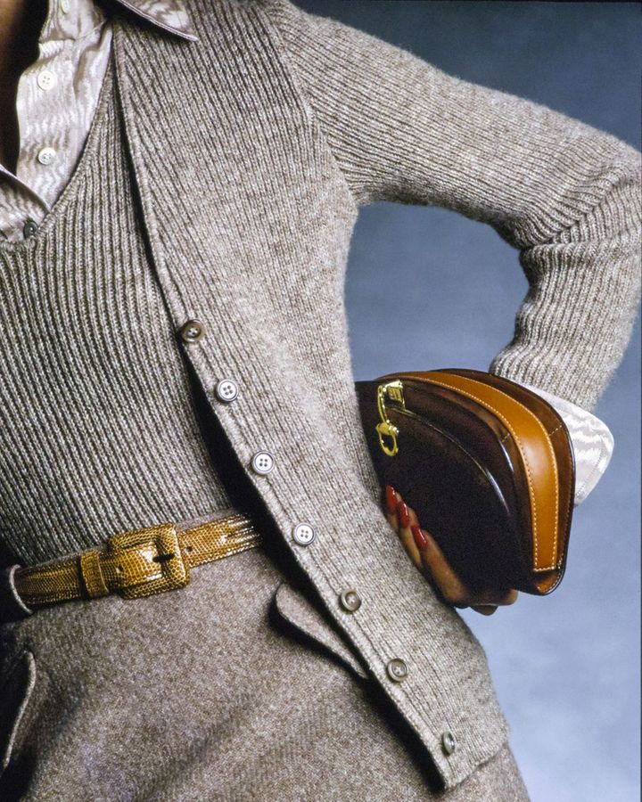 Yves Saint Laurent was among the designers to champion knitwear in the 1960s and ‘70s (Credit: Getty Images)