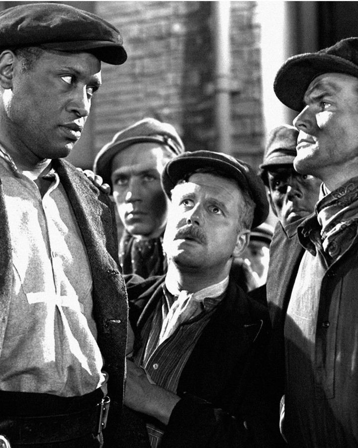 The Proud Valley stars the singer, actor, and civil rights activist Paul Robeson as David Goliath, a US miner searching for employment in rural Wales (Credit: Alamy) The Proud Valley stars the singer, actor, and civil rights activist Paul Robeson as David Goliath, a US miner searching for employment in rural Wales (Credit: Alamy)
