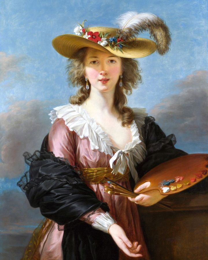Self-portrait, 1782, of Louise Élisabeth Vigée Le Brun, one of many accomplished Frenchwomen of the 18th Century (Credit: Alamy) Self-portrait, 1782, of Louise Élisabeth Vigée Le Brun, one of many accomplished Frenchwomen of the 18th Century (Credit: Alamy)