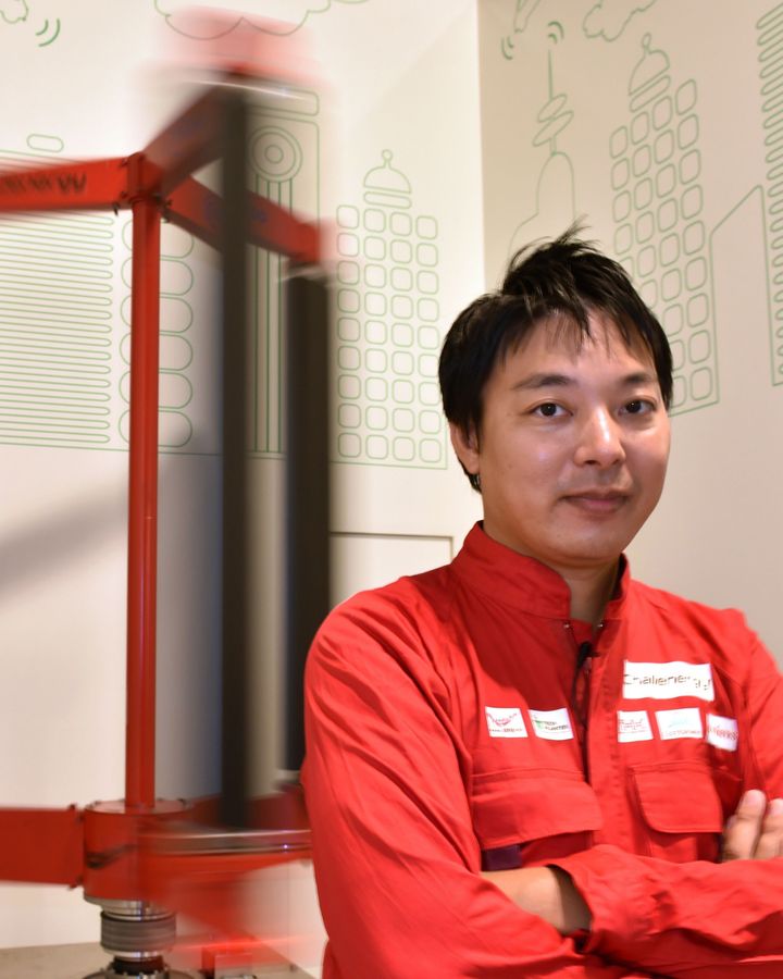 Atsushi Shimizu hopes that his whisk-like design will be substantially more robust than the conventional turbines (Credit: Getty Images) Atsushi Shimizu hopes that his whisk-like design will be substantially more robust than the conventional turbines (Credit: Getty Images)