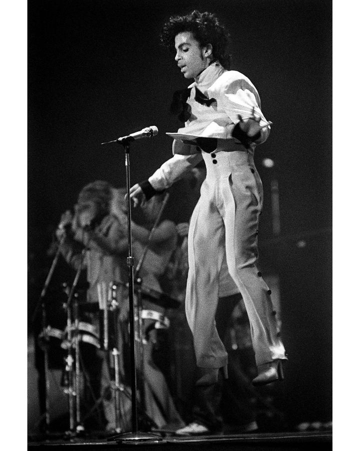 The opening moments of Sign O’ the Times are Prince’s state-of-the-nation address – its title track includes a line about “a big disease with a little name” (Credit: Getty Images)