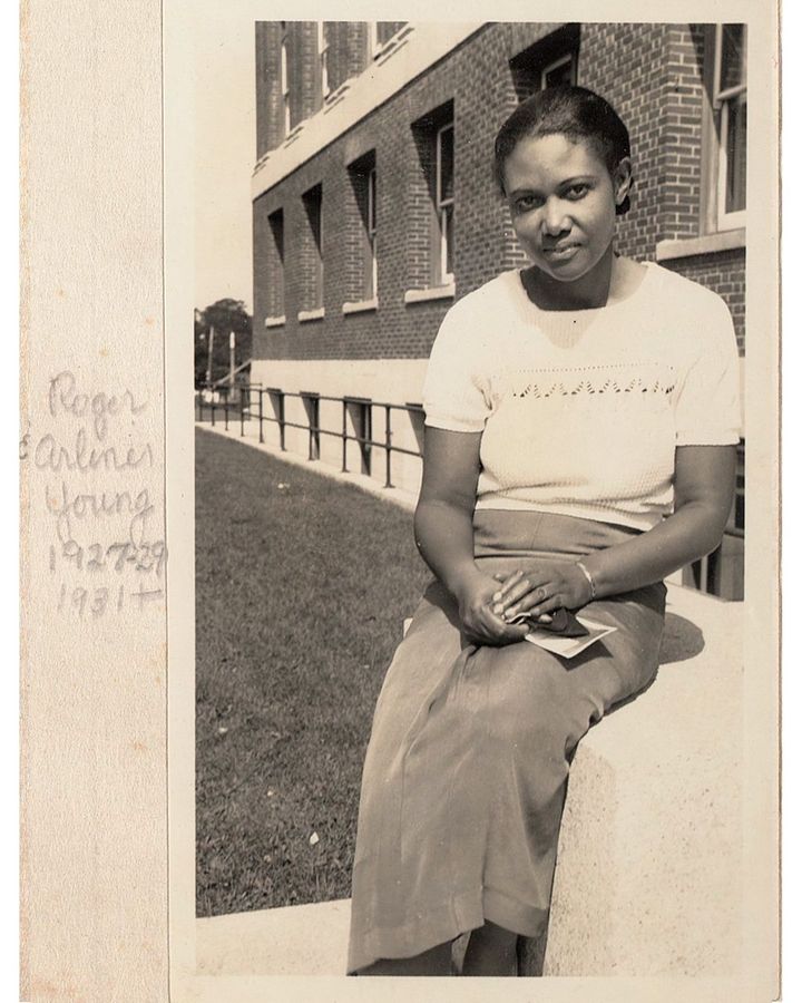 Roger Arliner Young shown around 1927-29 or later, just as her academic career was taking off (Credit: Marine Biological Laboratory Archives) Roger Arliner Young shown around 1927-29 or later, just as her academic career was taking off (Credit: Marine Biological Laboratory Archives)