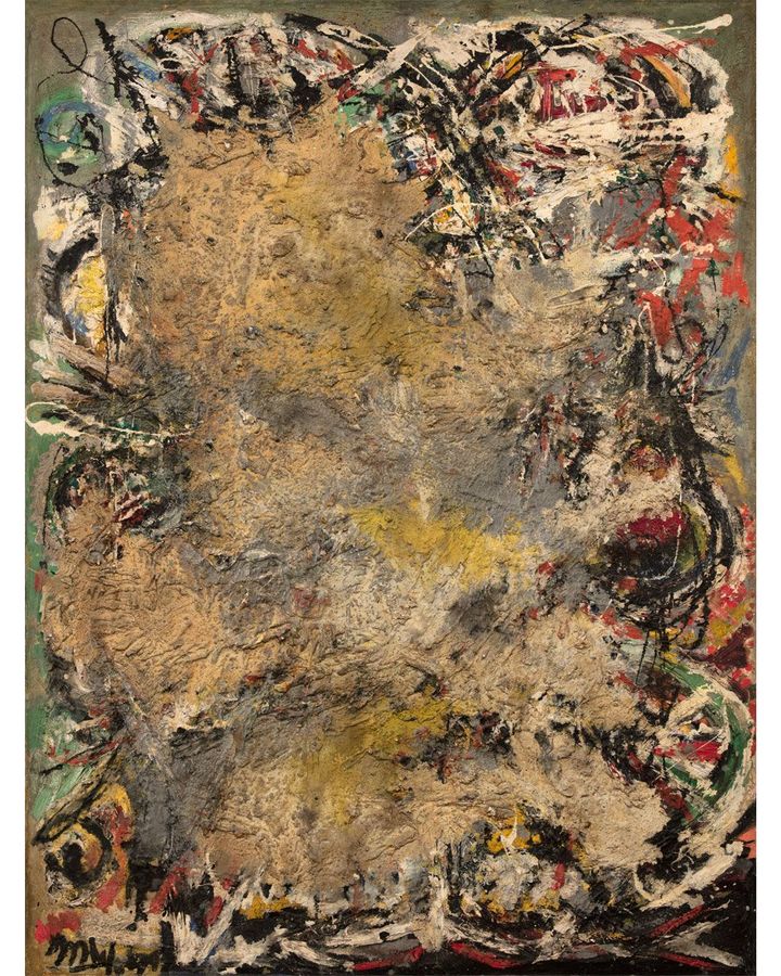 Arshile Gorky has been praised as one of the most influential 20th-Century painters in the US – but West (pictured: Nihilism, 1949) has largely been overlooked