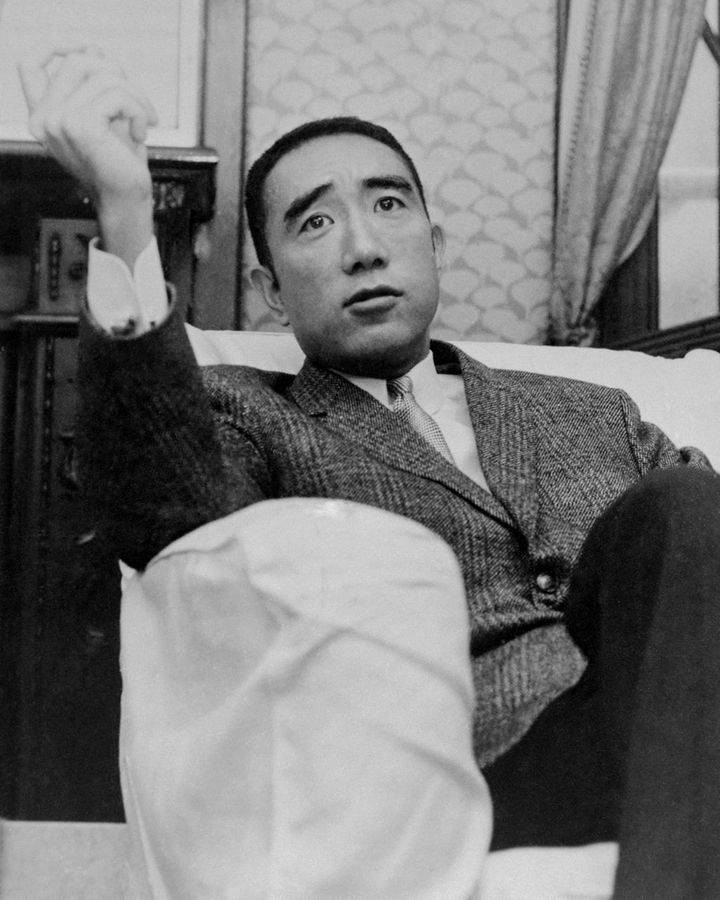 Mishima was strongly influenced by European culture and philosophy, including Nietzsche and the late Romantics (Credit: Getty Images)