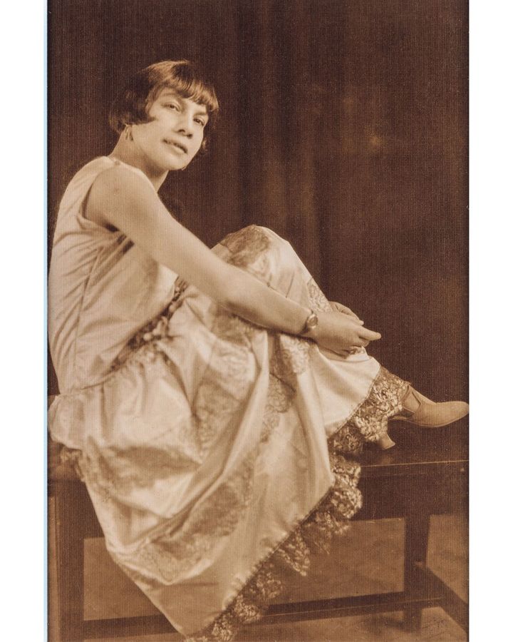 Florestine Perrault Collins was a pioneering studio photographer, and created portraits including this early 1920s image of Mae Fuller (Credit: Collection of Dr Arthe A Anthony)