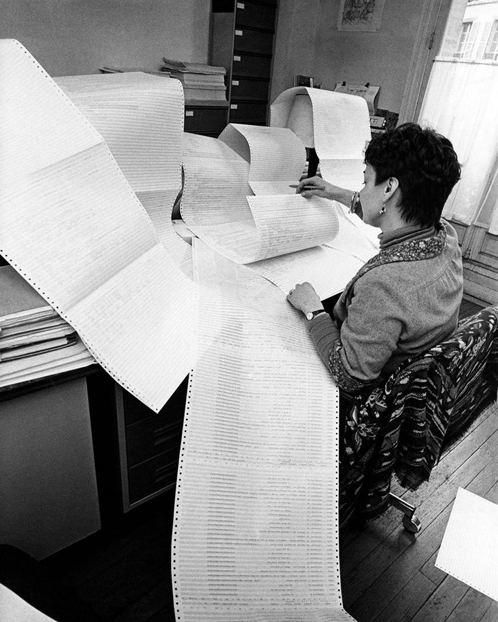 While fax machines allowed users to send documents over long distances, they could also produce large amounts of paper work (Credit: Richard Frieman-Phelps/Getty Images)