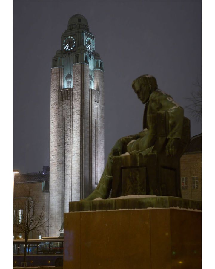 The author is commemorated by a statue in the centre of Helsinki – he is now a revered figure (Credit: Alamy)