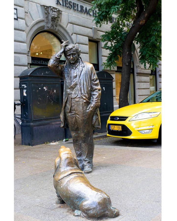 Columbo has a global fanbase – a statue in Budapest, Hungary commemorates the character (Credit: Alamy)