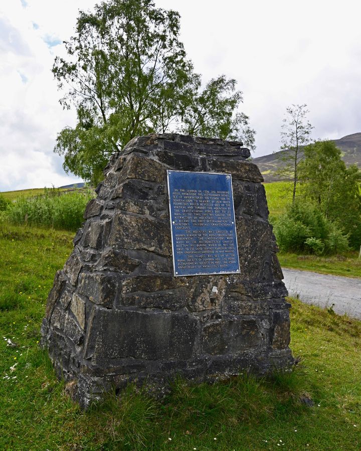A commemorative cairn at the start of the hike celebrates the work of Maskelyne and his team (Credit: Stan Pritchard/Alamy)