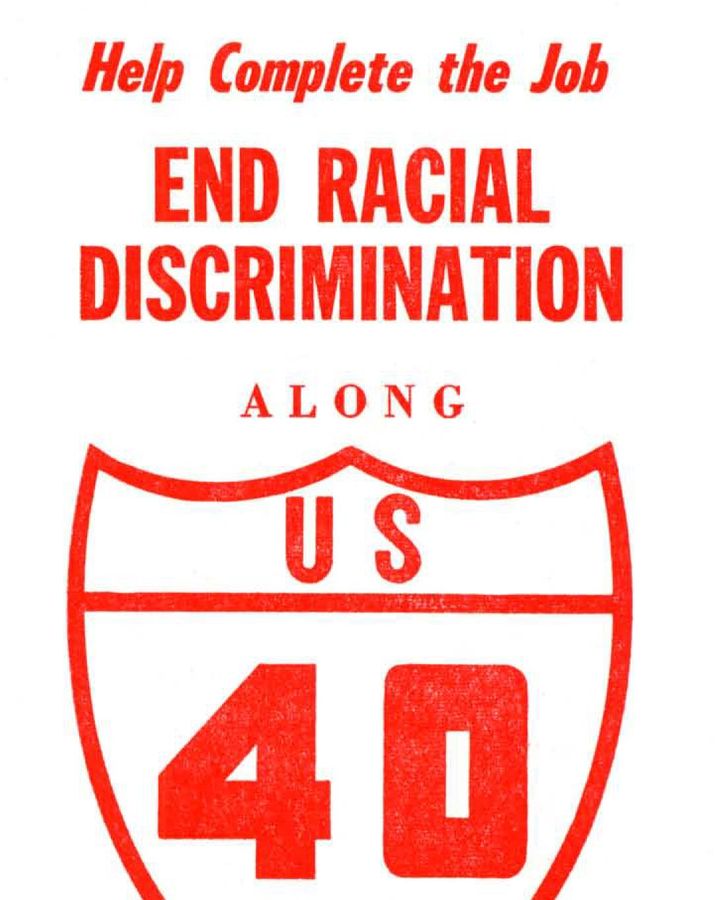 The Congress of Racial Equality (CORE) distributed a brochure listing restaurants that were and were not segregated (Credit: Larry Bleiberg)