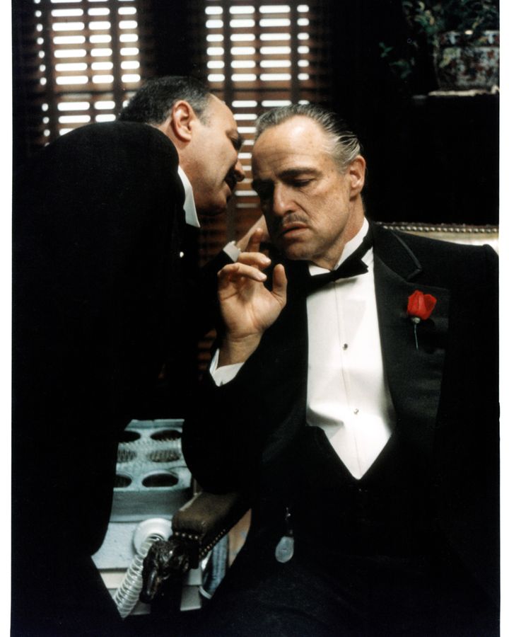 Even people who aren't familiar with The Godfather can recognise Marlon Brando's weary, wheezy Mafia boss, Vito Corleone (Credit: Getty Images)