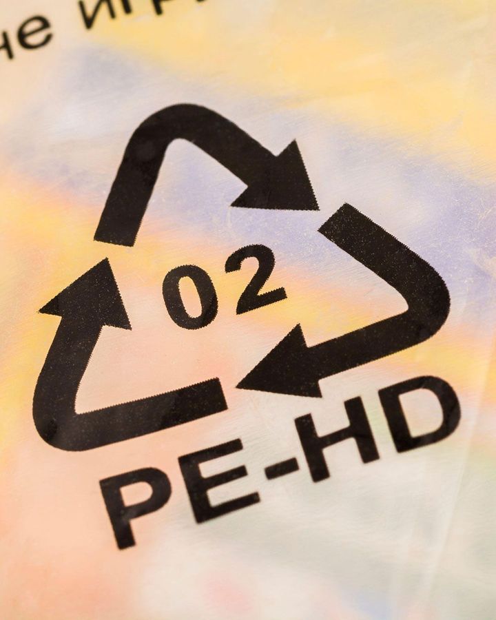 This resin identification code represents one of the two easily recyclable polymers out of the seven different codes (Credit: Alamy/Marcus Harrison)