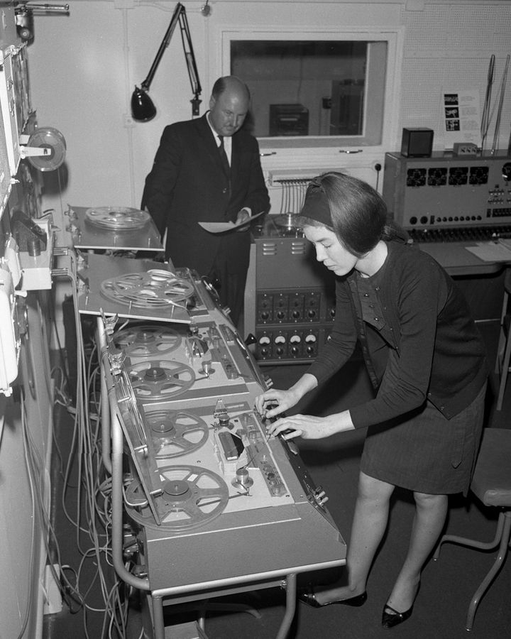 Derbyshire's best-known composition was the theme music for the BBC show Dr Who (Credit: BBC)