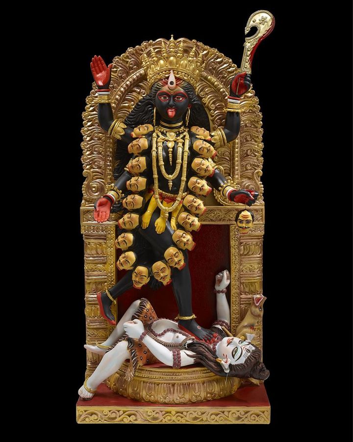 The ancient goddess Kali Murti represents time, doomsday and death (Credit: Trustees of the British Museum)