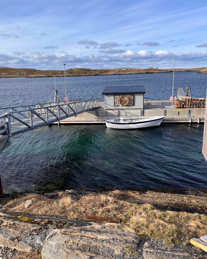 All food and other supplies must be brought in by boat, and the island is regularly cut off during bad weather or high winds (Credit: Laura Hall) All food and other supplies must be brought in by boat, and the island is regularly cut off during bad weather or high winds (Credit: Laura Hall)