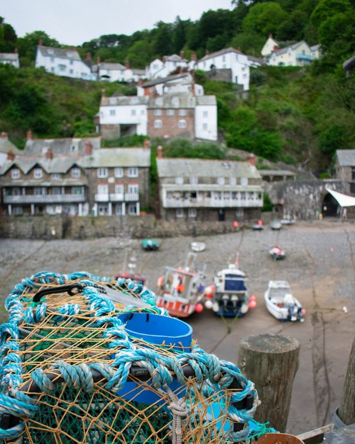 Clovelly's maritime past remains important, and fishing takes place here still today (Credit: Amanda Ruggeri/BBC) Clovelly's maritime past remains important, and fishing takes place here still today (Credit: Amanda Ruggeri/BBC)