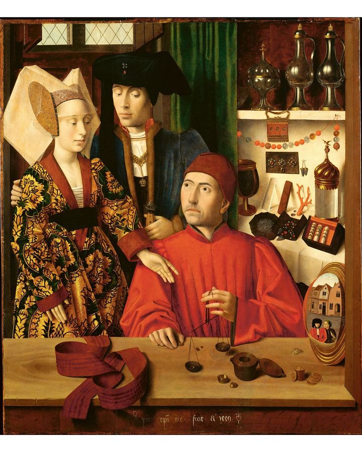 A Goldsmith in his Shop, 1449, by Petrus Christus (Credit: The Metropolitan Museum of Art, New York/ Robert Lehman Collection, 1975)