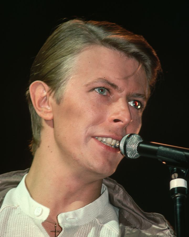 David Bowie had famously asymmetric eyes, as a result of a punch to the head as an adolescent (Credit: Getty Images)