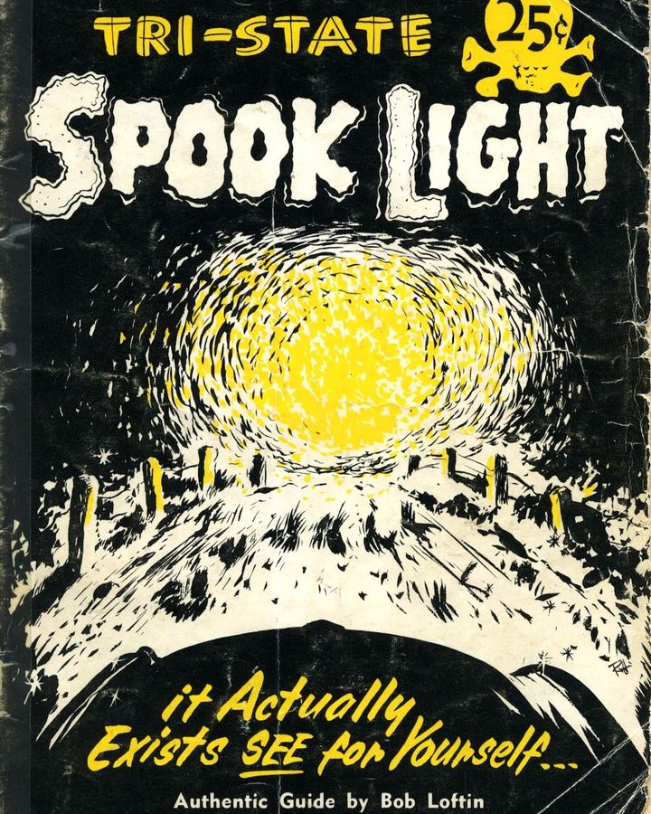 Spook Light chasers and fans have published booklets about the phenomenon, including this 1955 guide (Credit: Courtesy Joplin Historical & Mineral Museum)