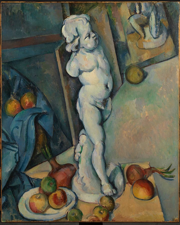 A forerunner of Cubism, Still Life with Plaster Cupid (c 1894) reflects how we see an object over time (Credit: The Courtauld)
