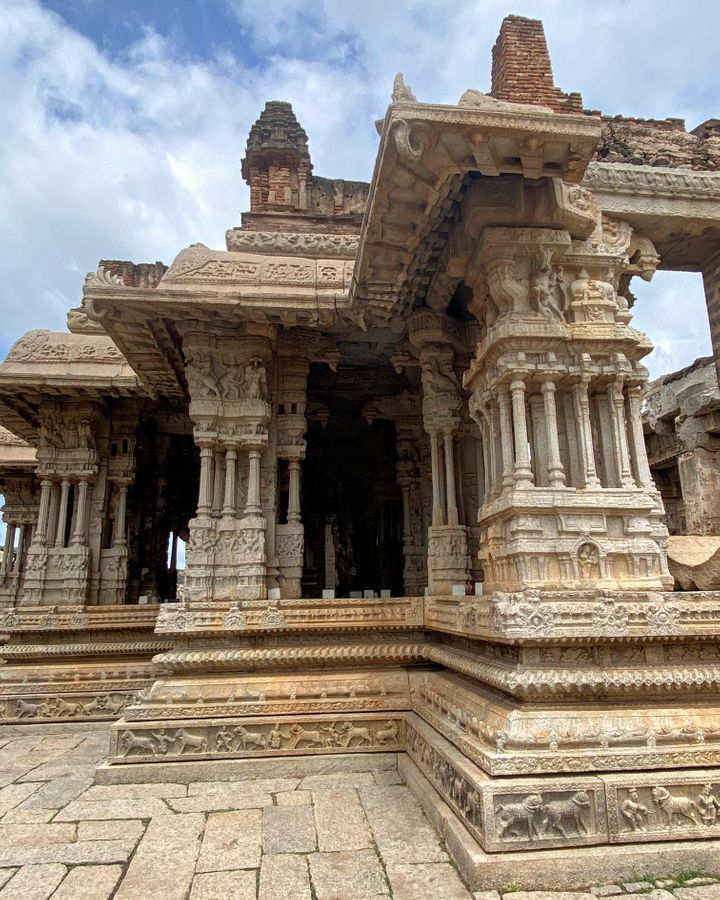 Hampi's "musical pillars" are a phenomenon that has baffled people for centuries (Credit: Malavika Bhattacharya)