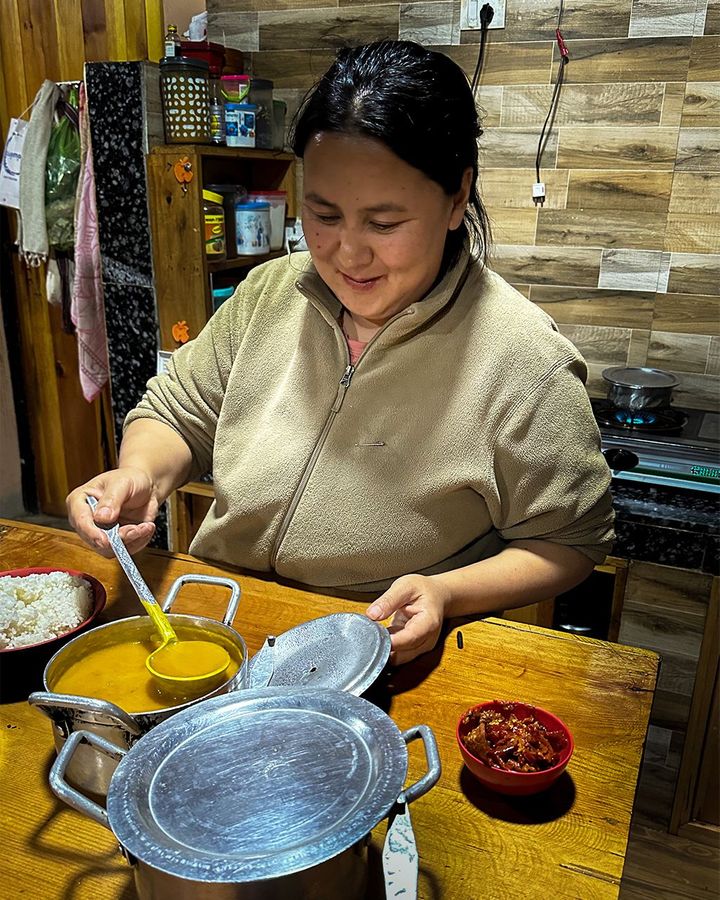 Thinley Yangzom runs the Tshering Farmhouse in Paro (Credit: Nicole Melancon)