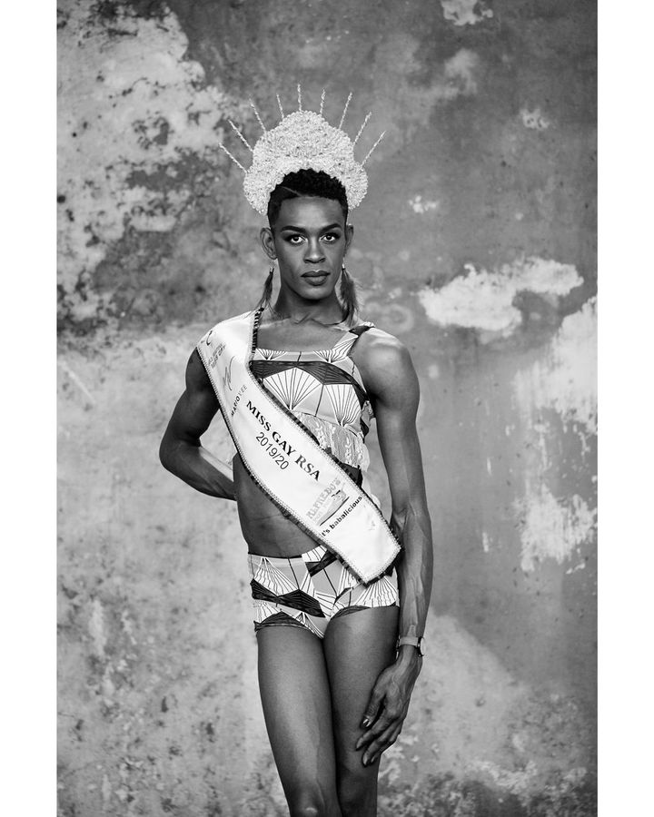 The more recent series Brave Beauties highlights individuals who have shown courage in the face of prejudice – pictured is Candice Nkosi, Durban (2020) (Credit: Zanele Muholi)