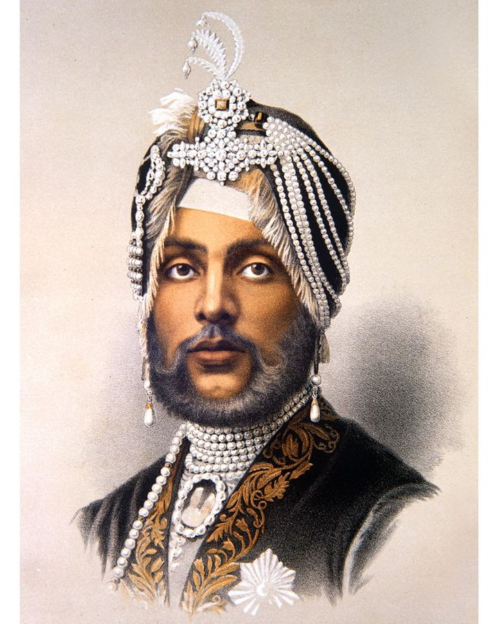 The famous Koh-i-Noor diamond was owned by the Maharja Duleep Singh, and later by Queen Victoria (Credit: Alamy)