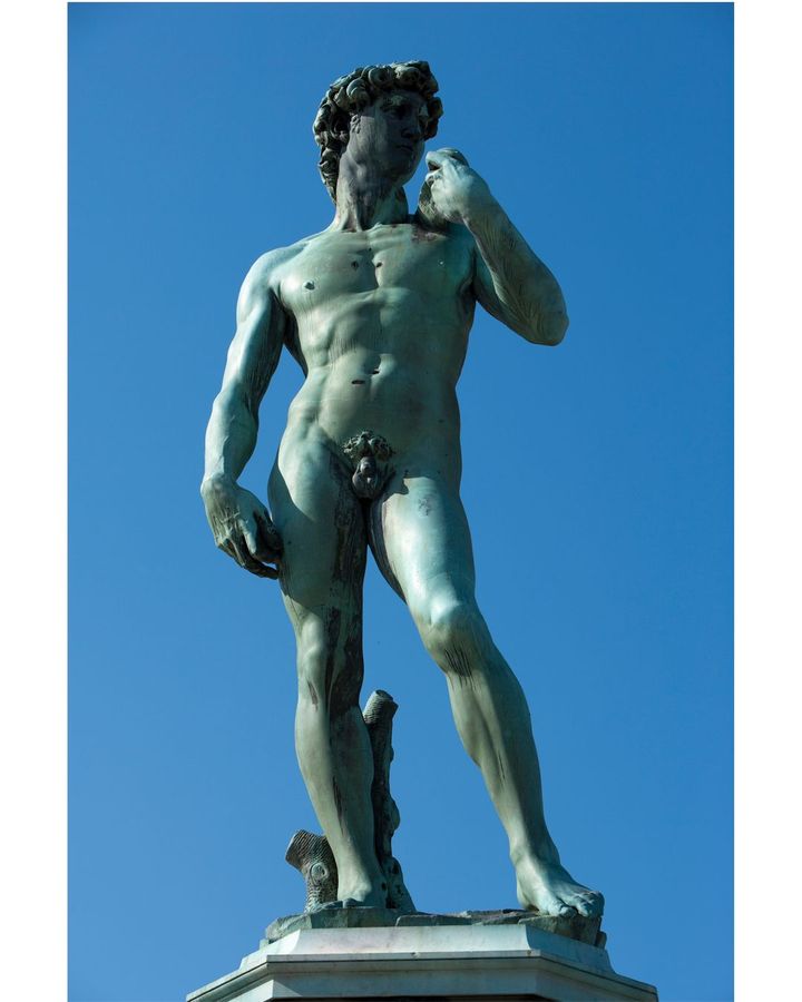 Michelangelo's supersized sculpture (1501-4) is the most famous David, and came to symbolise the freedom of the Florentine Republic (Credit: Getty Images)