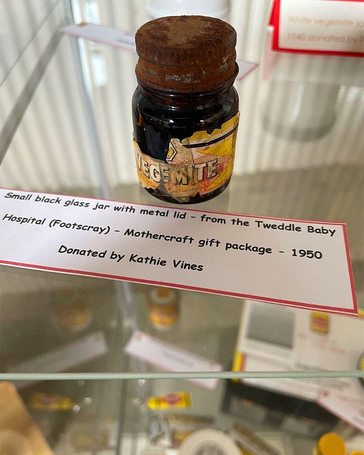 The Cyril Callister pop-up museum currently features Vegemite memorabilia (Credit: Cyril Callister pop-up museum)