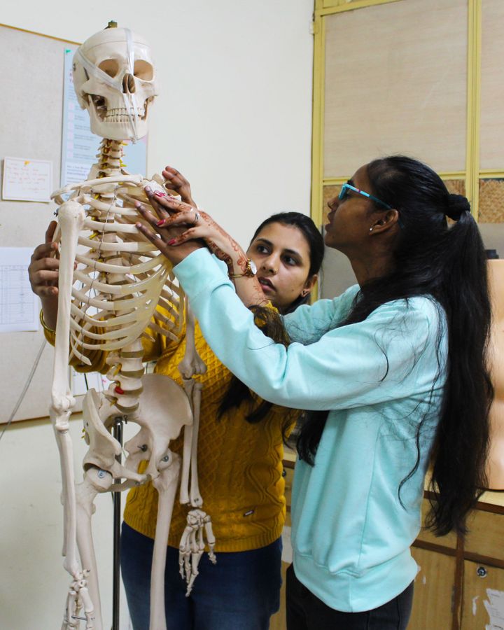 The training process to become a Medical Tactile Examiner is detailed and rigorous (Credit: Priti Salian)