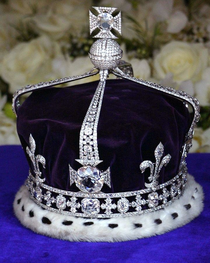 The Koh-i-Noor diamond, which originated in India and now features on the UK Royal Family's Queen Mary Crown (pictured), has long been a subject of dispute (Credit: Alamy)