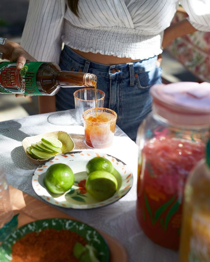 Bricia Lopez's Morita Michelada (Credit: Quentin Bacon) Bricia Lopez's Morita Michelada (Credit: Quentin Bacon)